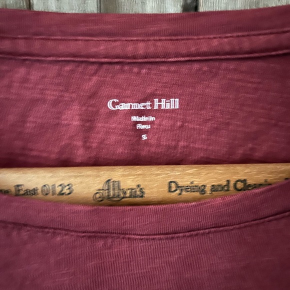 Blouson-Sleeve Cropped Boxy Tee, Sz Small - Picture 5 of 6